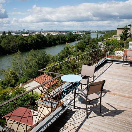 L'Atelier Sur Seine Panzió Épinay-sur-Seine Kültér fotó
