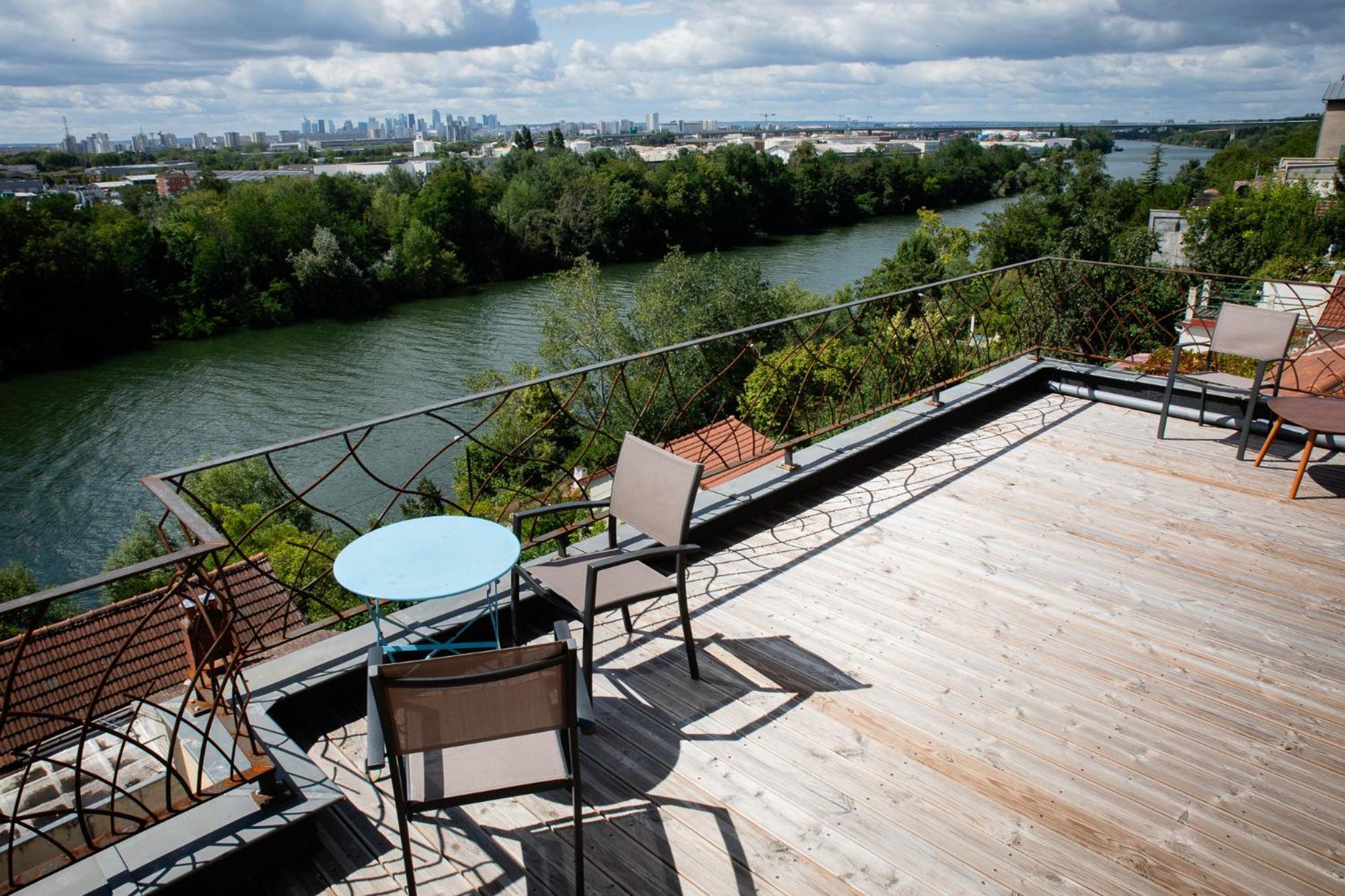 L'Atelier Sur Seine Panzió Épinay-sur-Seine Kültér fotó